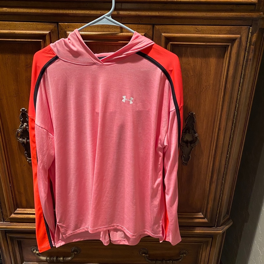 Pink under Armour long sleeve